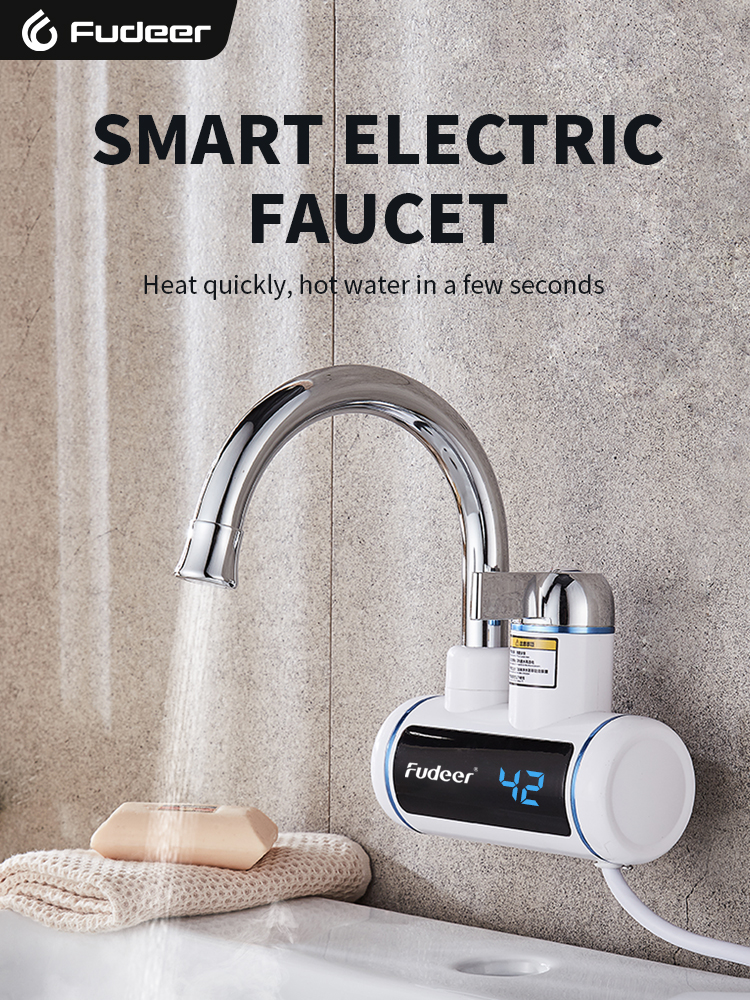Fudeer Electric Water Heater 2 - Commercial Kitchen Faucets reseña y precio