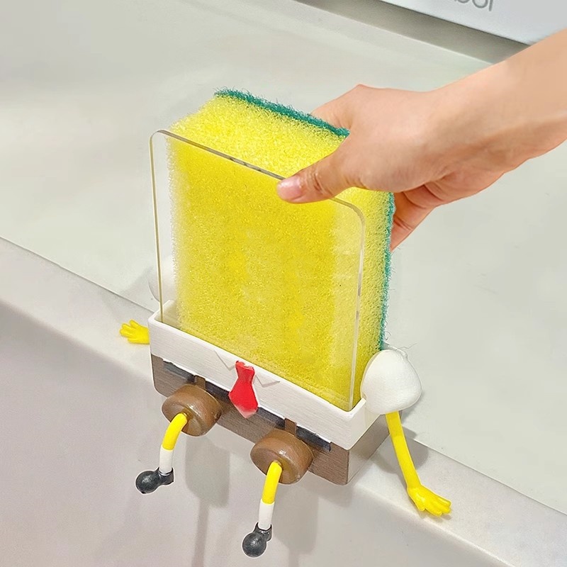 Dishwashing Cartoon Sponge Sto - Commercial Kitchen Shelving reseña y precio