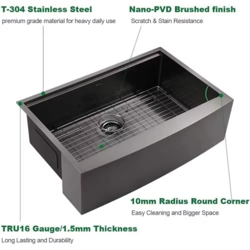 ATV Heavy Duty Commercial 30x2 - Commercial Kitchen Sink reseña y precio
