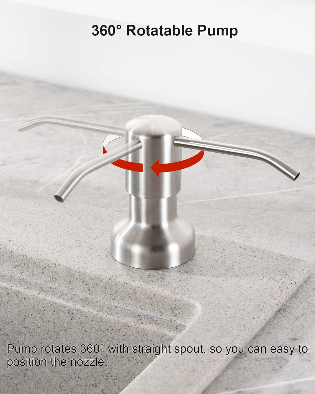 304 Stainless Steel Press Pump - Commercial Kitchen Sink reseña y precio