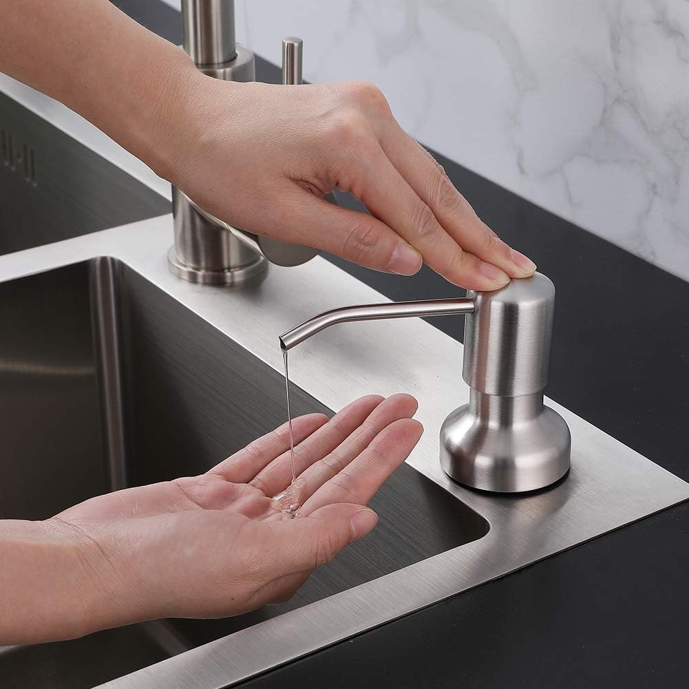 304 Stainless Steel Press Pump - Commercial Kitchen Sink reseña y precio