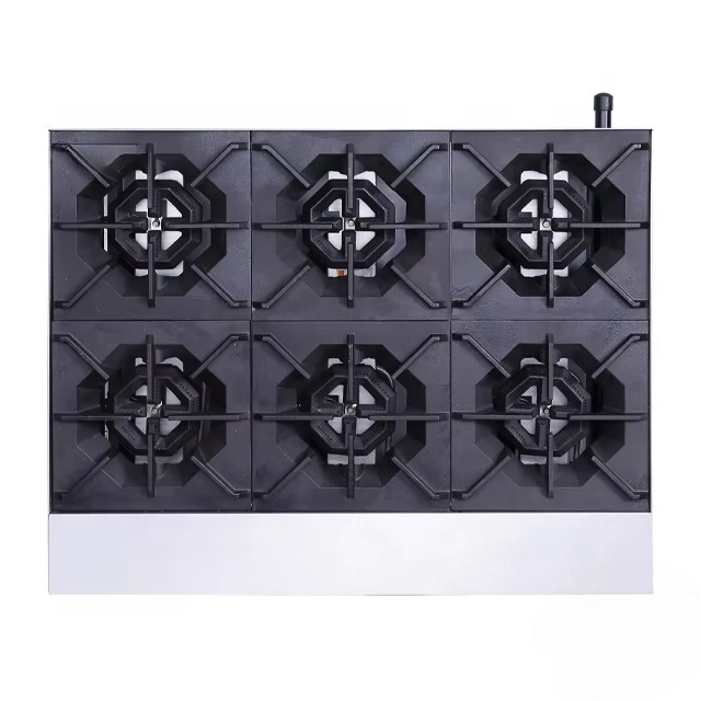 Gas Stove Perfex Gas 6 Burner  - Range Commercial Kitchen reseña y precio